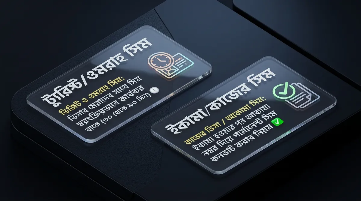 Infographic 05: Saudi SIM recharge and validity rules