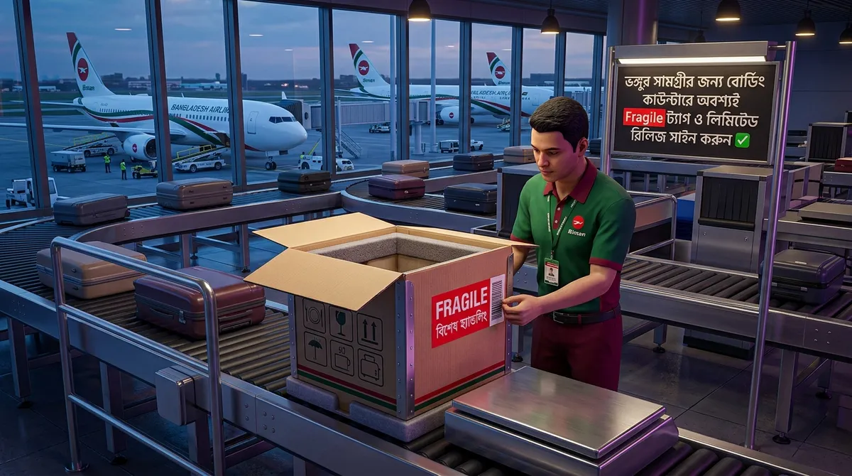 Infographic 04: Airline carton box dimension rules and fragile tags