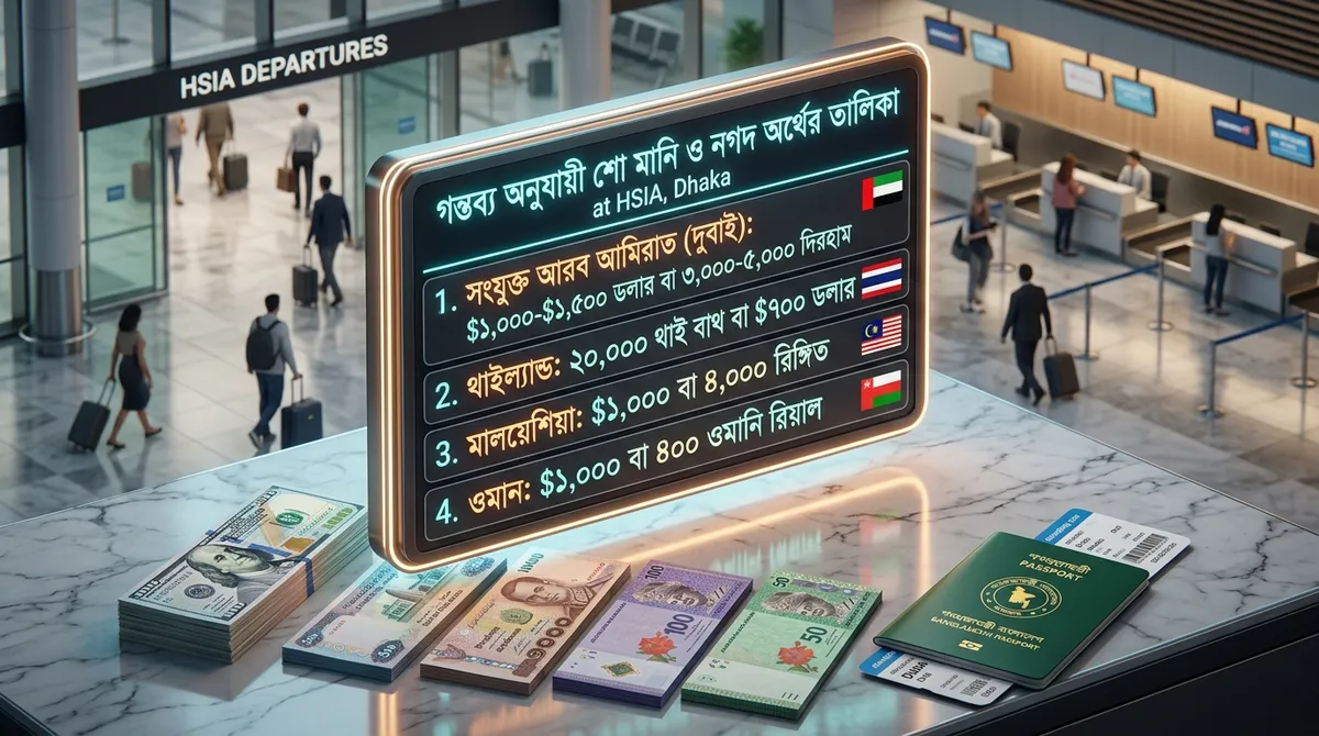 Infographic 01: Country-wise show money cash and card endorsement table