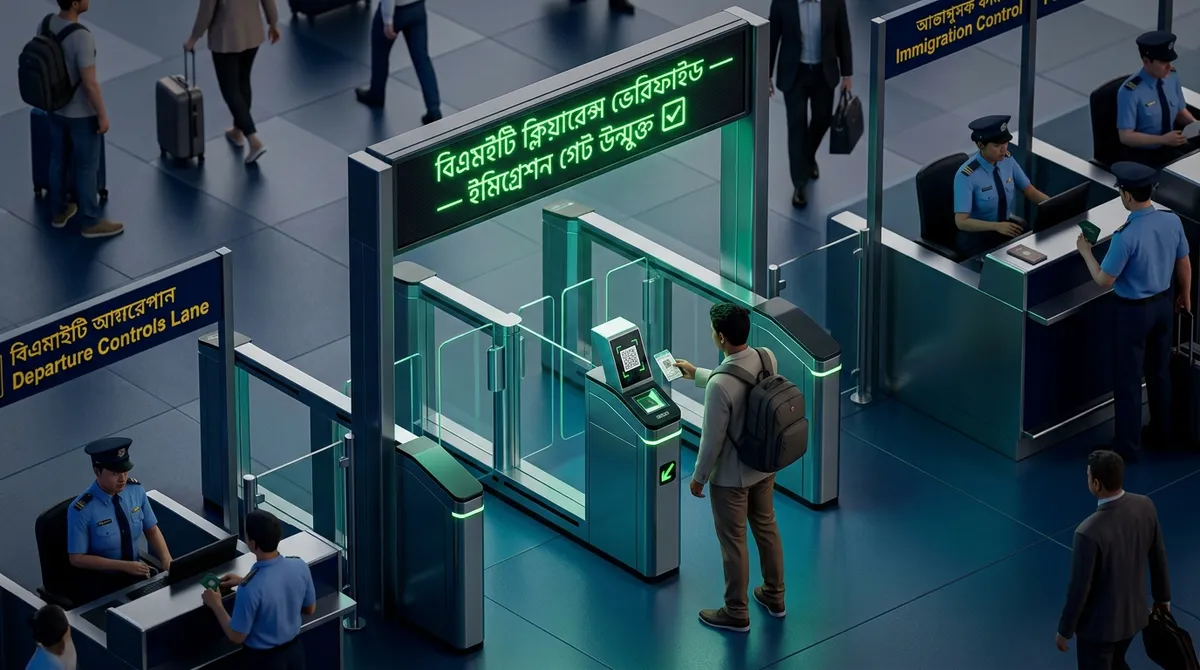 Infographic 02: BMET smart card biometric verification at immigration
