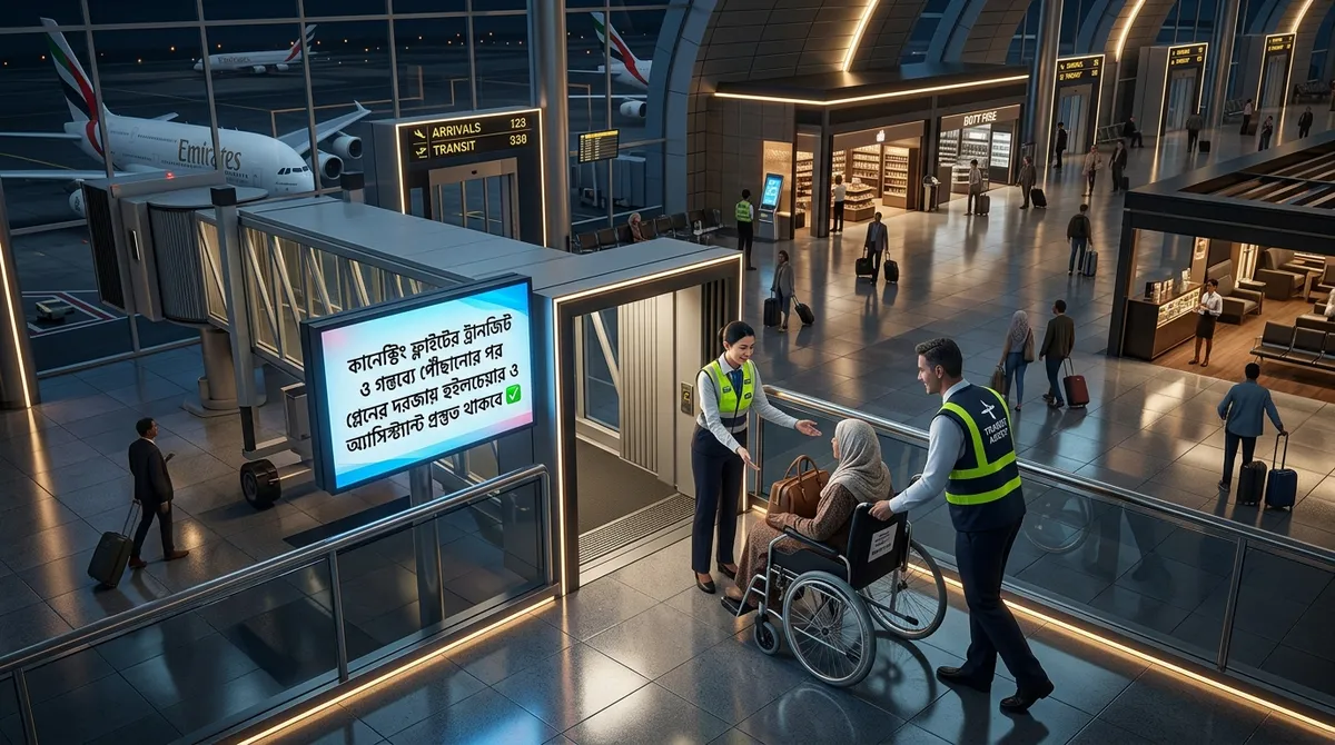 Infographic 05: Transit and destination airport wheelchair handover protocol