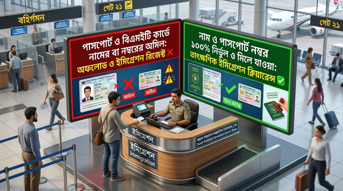 Infographic 01: Passport and BMET data mismatch risk and prevention