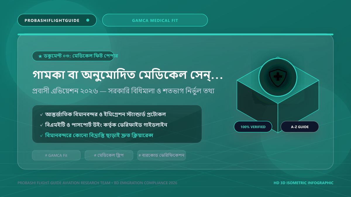 গামকা মেডিকেল ফিট সার্টিফিকেট